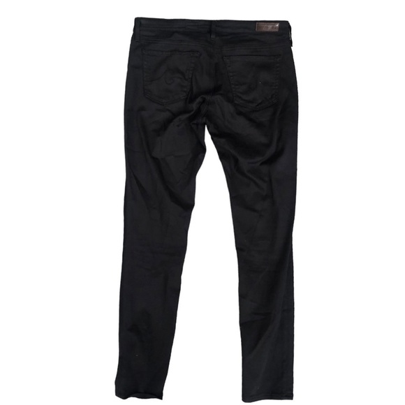 Ag adriano goldschmied ankle super skinny ankle black size 28 pants - Picture 2 of 9